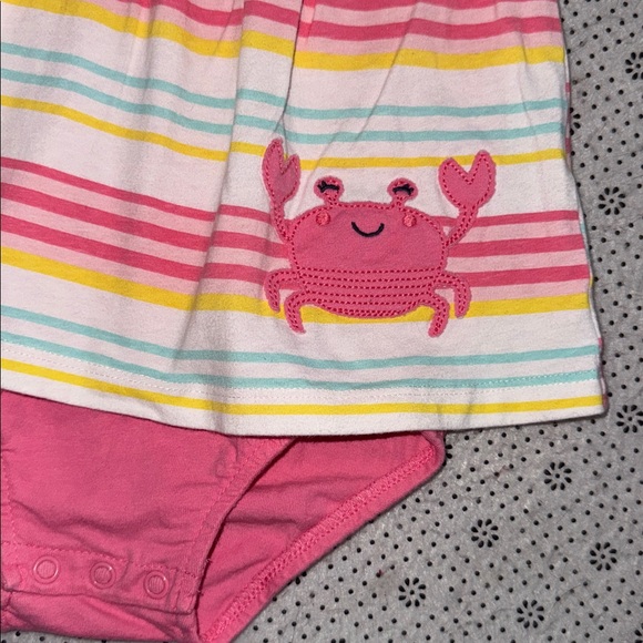 🛍PRETTY LITTLE GIRLS ROMPER SIZE 6-9 MONTHS 🛍 - Picture 3 of 6